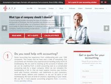 Tablet Screenshot of daniaaccounting.com